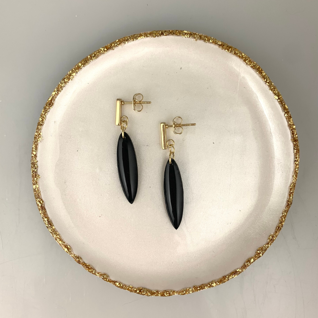 Smykkeskål Hvit shimmer